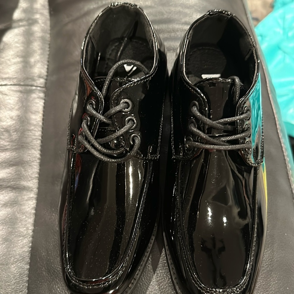 Oxford Boys Patent Shoes